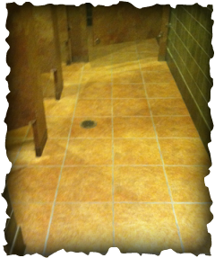 Restaurant Bathroom Floor