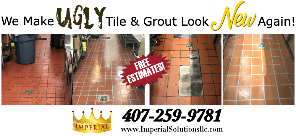 WE MAKE UGLY TILE AND GROUT LOOK NEW AGAIN